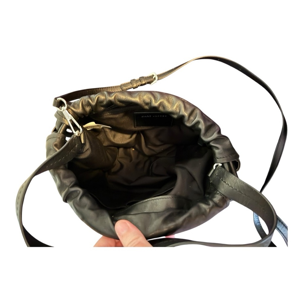 Marc Jacobs Black Leather tied up hobo bag - Picture 5 of 5